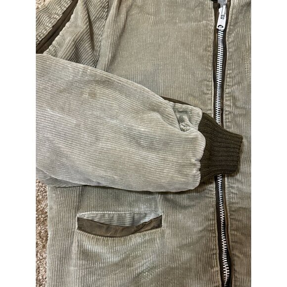 1980s Vintage Jackets Lakeland Mens Lining Faux Fur, Suede  Full Zip Size 40 - Picture 5 of 16